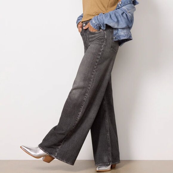 Rag & Bone Wide Leg Jeans - Picture 8 of 16